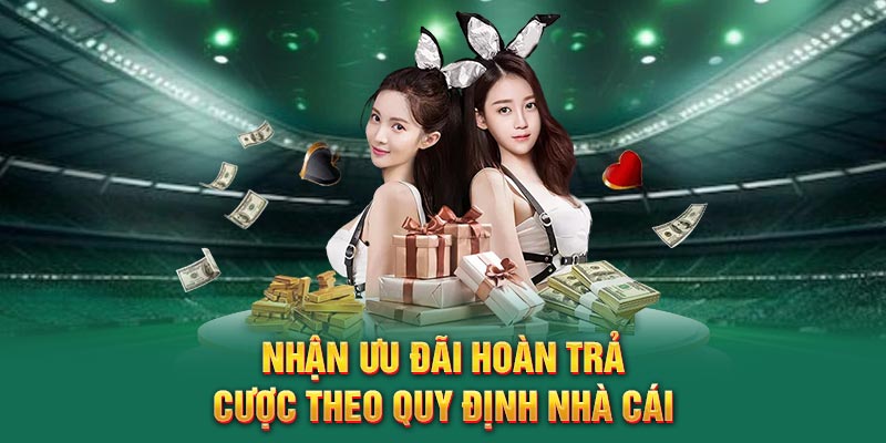Nhận ưu đãi hoàn trả cược theo quy định nhà cái